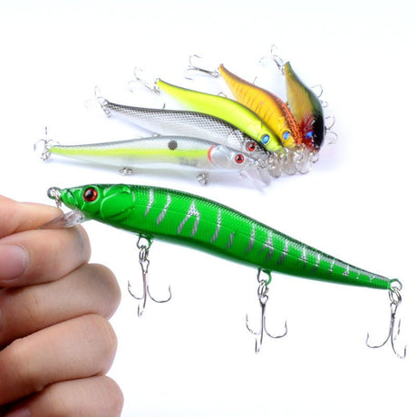 Plastic Fishing Lure With Hook - Yorkn Inc✅