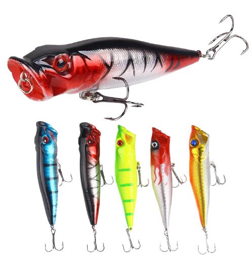 Plastic Fishing Lure With Hook - 9 Cm Long - Yorkn Inc✅