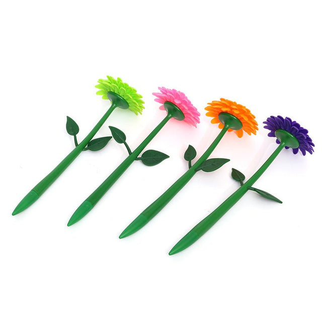 Plastic Flower Pen - Yorkn Inc✅