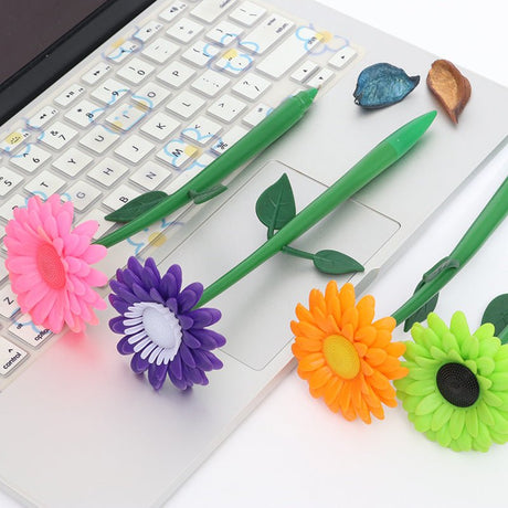 Plastic Flower Pen - Yorkn Inc✅