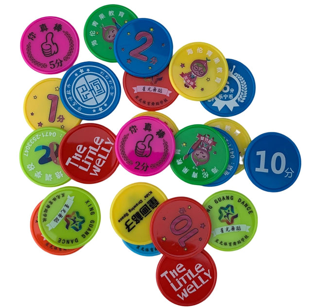 Plastic Game Coin - Yorkn Inc✅