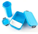 Plastic Lunch Box With Water Bottle - Yorkn Inc✅