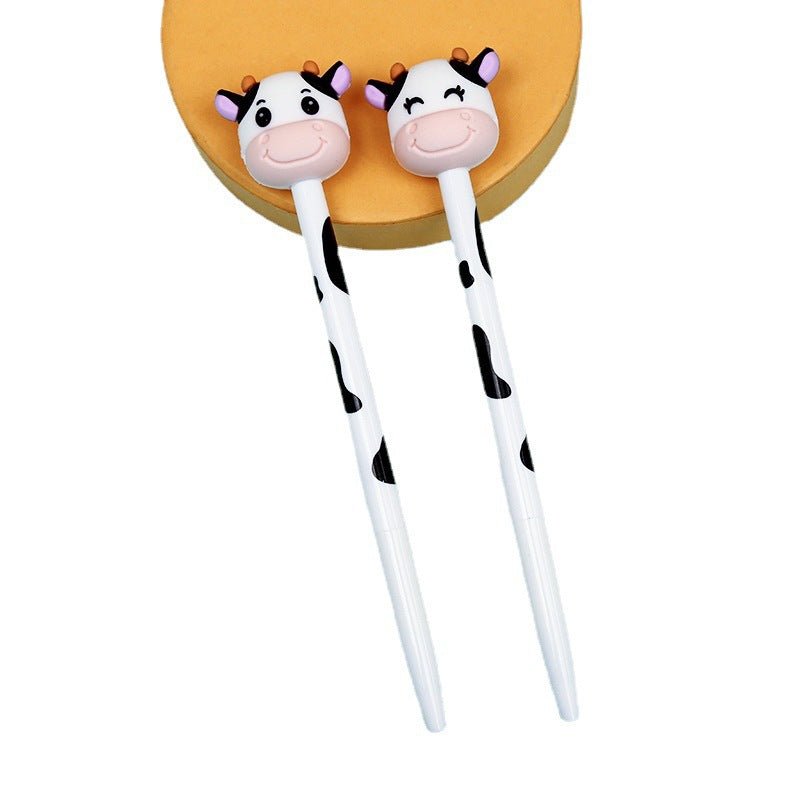 Plastic Pen With Cow Design - Yorkn Inc✅
