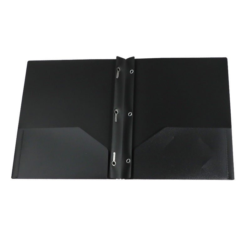 Plastic Prong Folder With Dual Pocket - Yorkn Inc✅