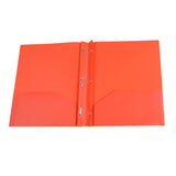 Plastic Prong Folder With Dual Pocket - Yorkn Inc✅