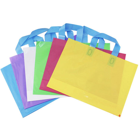 Plastic Tote Bag With Handle - Yorkn Inc✅