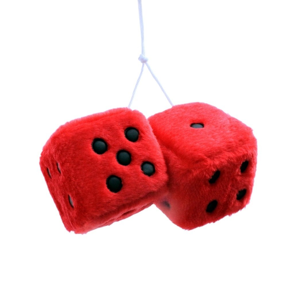 Plush Dice Car Pendant - Yorkn Inc✅