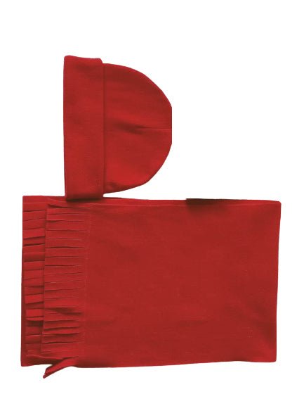 Polar Fleece Scarf And Beanie - Yorkn Inc✅