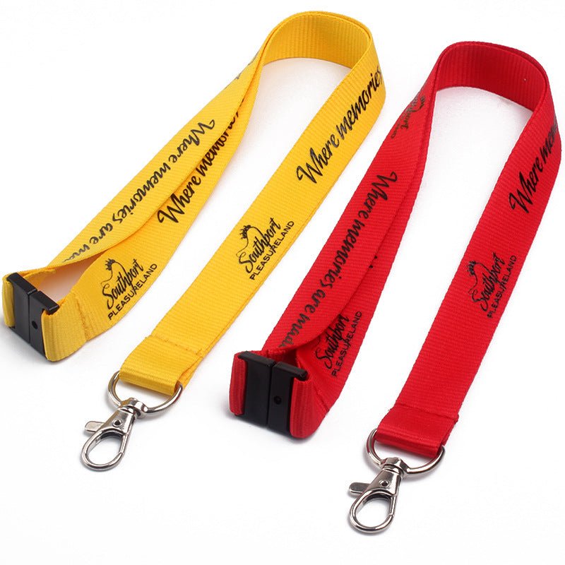 Polyester Lanyard With Safety Breakaway - Yorkn Inc✅