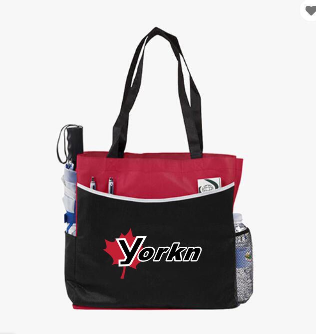Polyester Two - tone Tote Bag - By Boat - Yorkn Inc✅