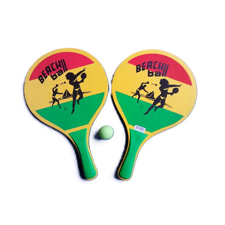 Poplar Wood Beach Paddle Set - Yorkn Inc✅