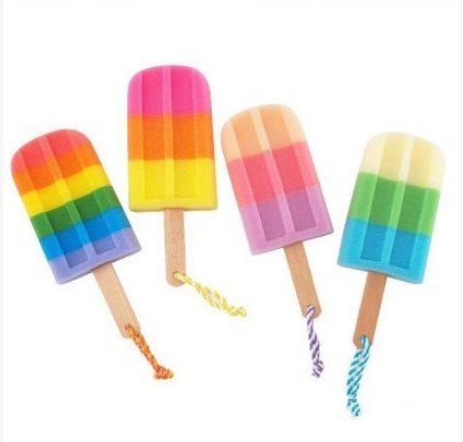 Popsicle Shaped Bath Sponge - Yorkn Inc✅