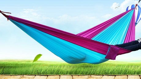 Portable 2 - person Outdoor Hammock - Yorkn Inc✅