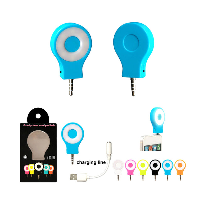 Portable 8 Led Selfie Flash Light Fill - in Light For Phones - Yorkn Inc✅