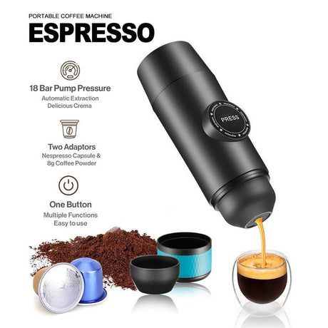 Portable Automatic Coffee Maker - Yorkn Inc✅