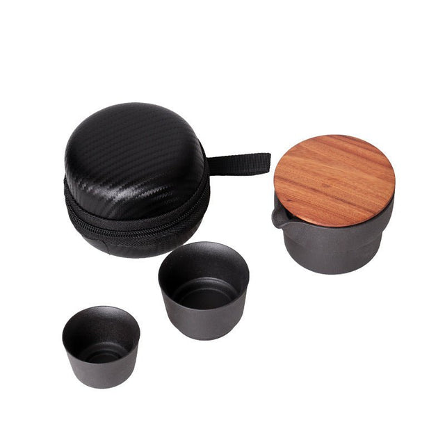 Portable Ceramic Tea Set - Yorkn Inc✅