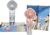 Portable Hand Held Misting Fan(battery) - Yorkn Inc✅