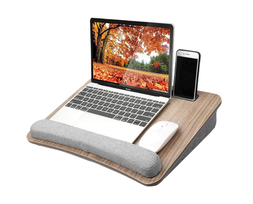 Portable Laptop Desk With Pillow Cushion - Yorkn Inc✅