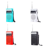 Portable Rechargeable Radio With Built - in Led Flashlight - Yorkn Inc✅