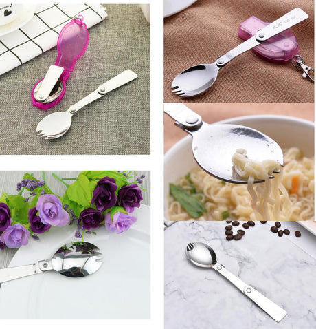 Portable Stainless Steel Fork - Yorkn Inc✅