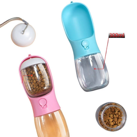 Portable Water Bottle With Food Container - Yorkn Inc✅