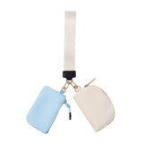 Portable Wrist Bag Mini Card Holder Wallet For Bank Cards Cash Coin Storage - Yorkn Inc✅