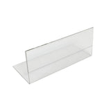 Premium Clear Acrylic Desk Sign Holder - Yorkn Inc✅