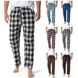 Premium Polyester Faux - cotton Plaid Lounge & Sleep Pants - Yorkn Inc✅