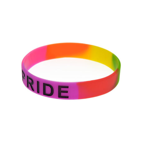 Pride Day Rainbow Silicone Wristband - Yorkn Inc✅