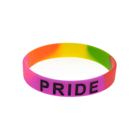 Pride Day Rainbow Silicone Wristband - Yorkn Inc✅