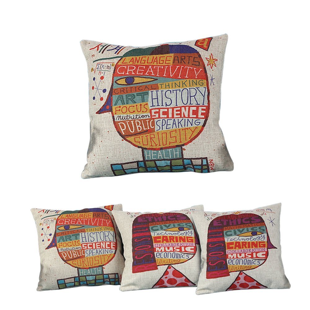 Print Pillows Covers With Inner Cushion - Yorkn Inc✅