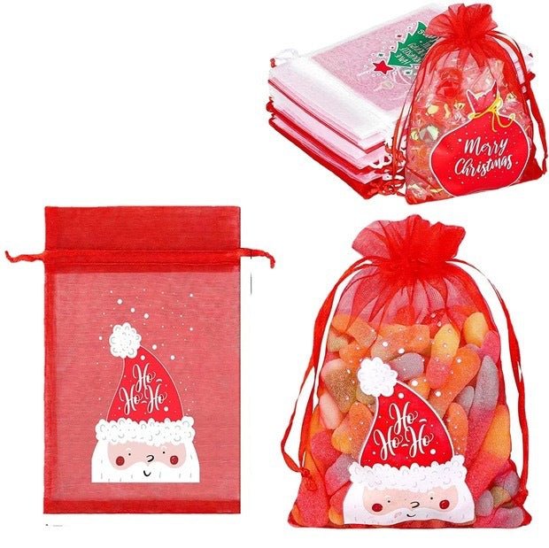 Printed Printed Mesh Candy Pouches - Yorkn Inc✅