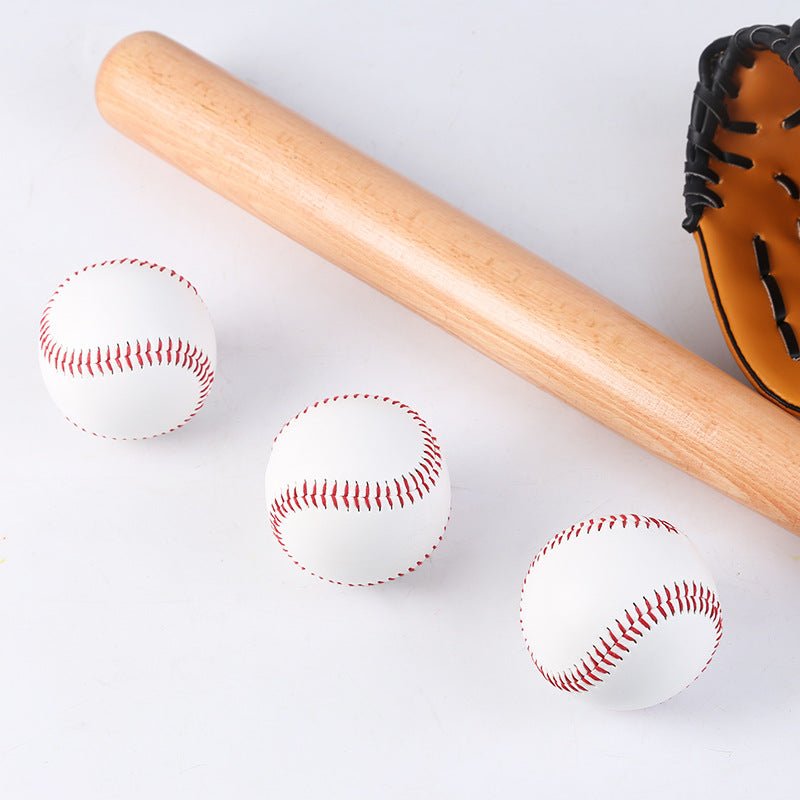 Pu Leather Baseball Match Wood Bat - Yorkn Inc✅