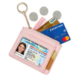 Pu Leather Coin Purse With Keychain - Yorkn Inc✅