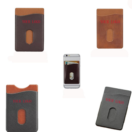 Pu Leather Phone Wallet Card Holder - Yorkn Inc✅