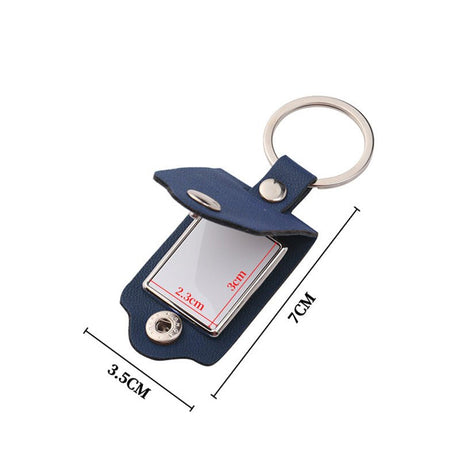 Pu Leather Photo Frame Keychain - Yorkn Inc✅