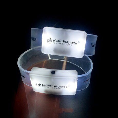 Pvc Transparent Led Wristband - Yorkn Inc✅