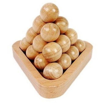 Pyramid Beads Puzzle Toy - Yorkn Inc✅