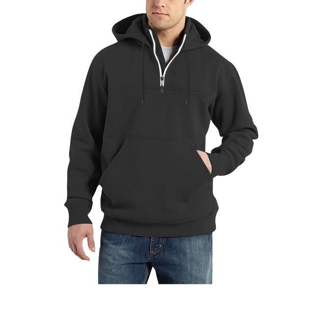 Quarter Zip Hoodie - Yorkn Inc✅