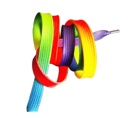 Rainbow Shoelaces (per Pair) - Yorkn Inc✅