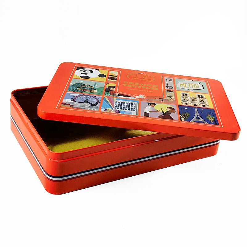 Rectangular Tin Storage Box - Yorkn Inc✅