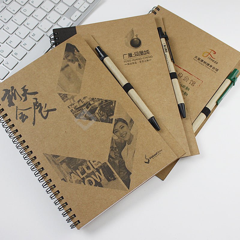 Recycled Notebook With Pen - Yorkn Inc✅
