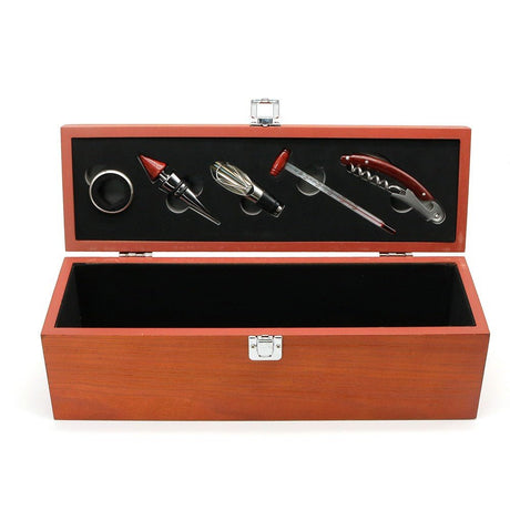 Red Wine Box With Tools - By Boat - Yorkn Inc✅