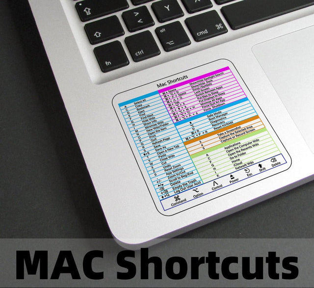 Reference Keyboard Shortcut Sticker - Yorkn Inc✅
