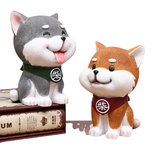 Resin Shiba Inu - Yorkn Inc✅