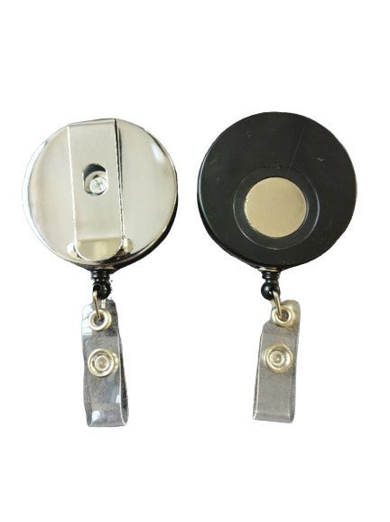 Retractable Badge Holder Reel With Magnet - Yorkn Inc✅