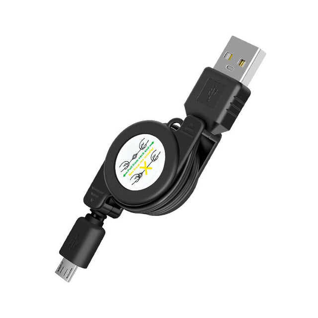 Retractable Charging Cord - micro Usb - Yorkn Inc✅
