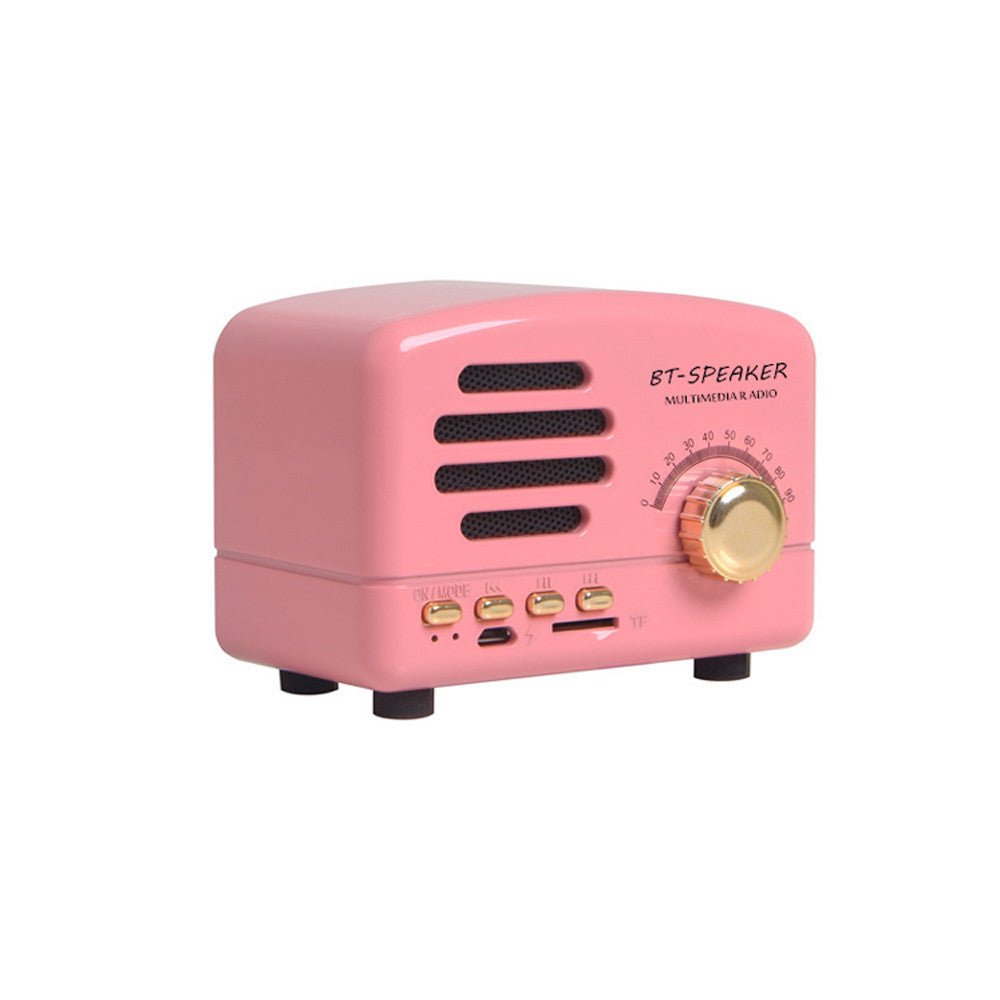 Retro Bluetooth Speaker - Yorkn Inc✅