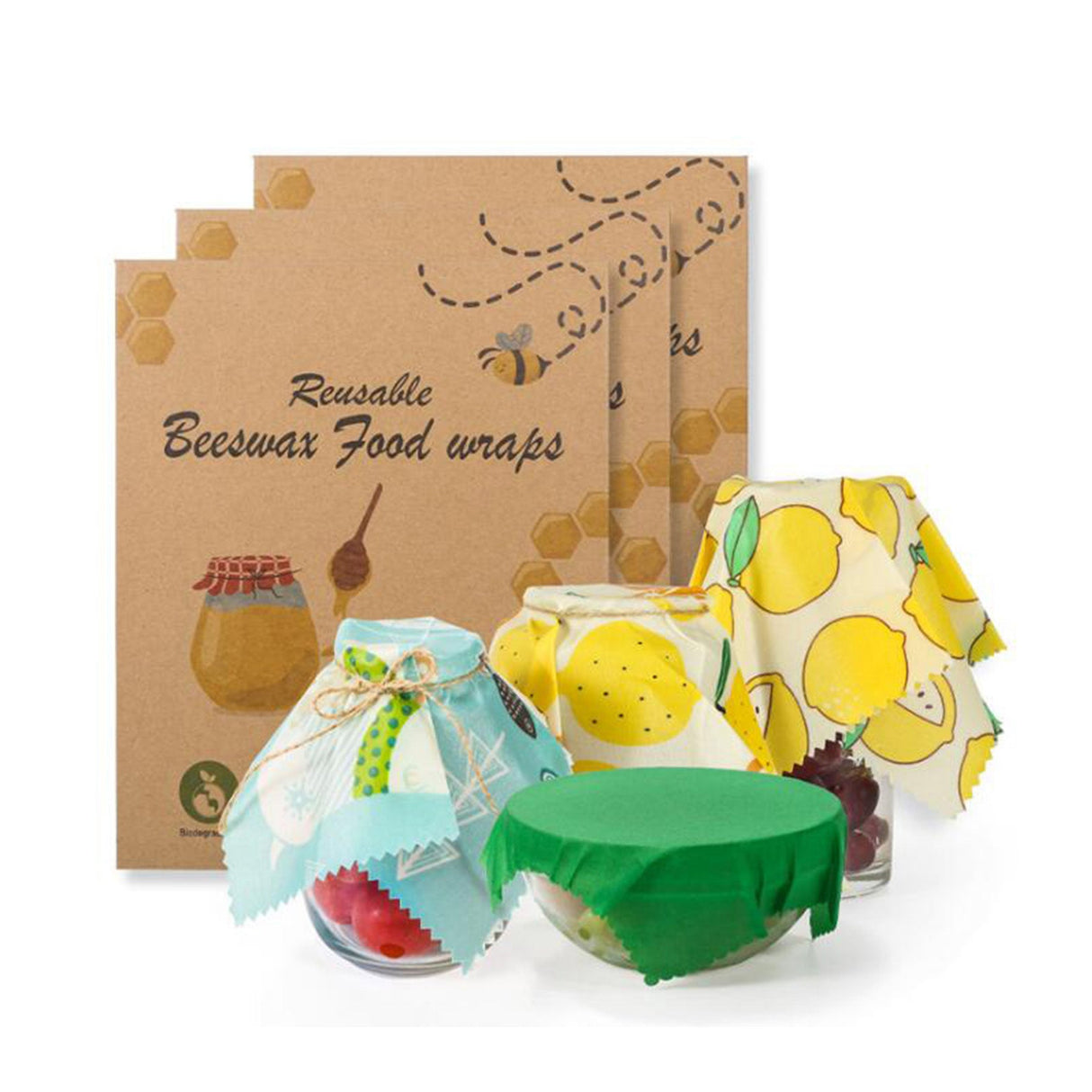 Reusable Beeswax Food Wraps - Yorkn Inc✅