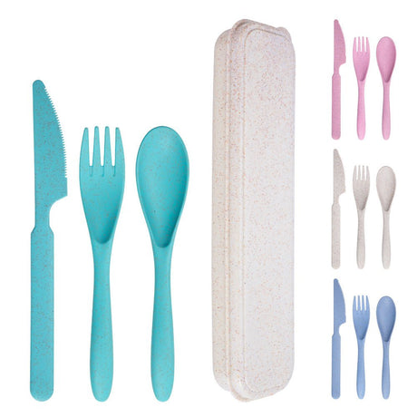Reusable Utensils Set With Case - Yorkn Inc✅